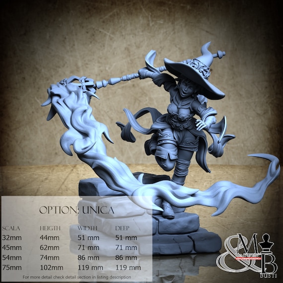 Pyromancer Arms, M25, by Ronin Art Workshop, miniature to assemble and paint, resin