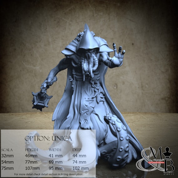 Sunken Shaman, resin miniature to assemble and paint