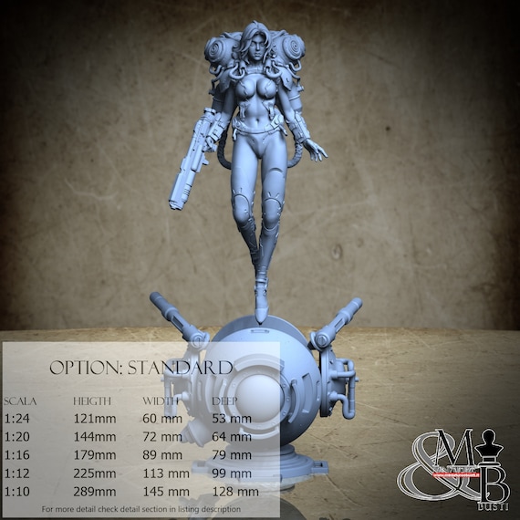 VALDA, miniatura da assemblare e colorare, in resina