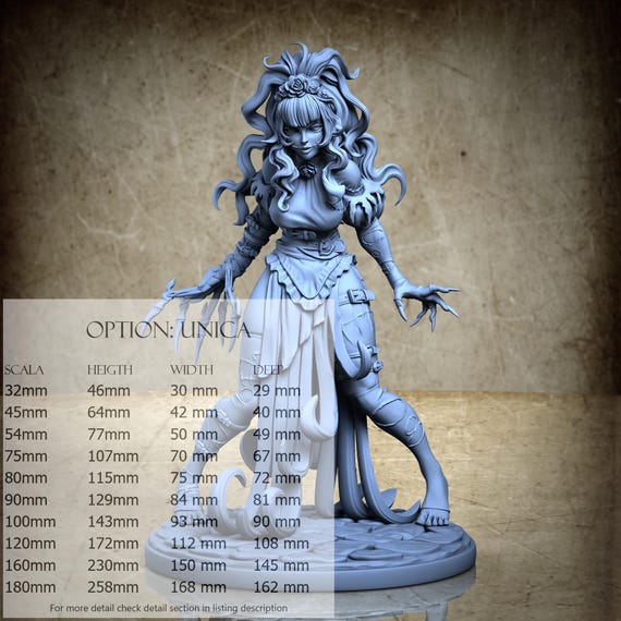 Catalina the StitchClaw - by Ronin Art Workshop Resin Miniatures - DnD, RPG, Wargame, and Display to Color