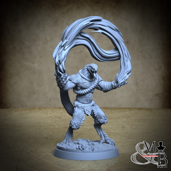 Irad, Seeds of the serpent, by Clay Cyanide Miniature, miniature to assemble and color, resin