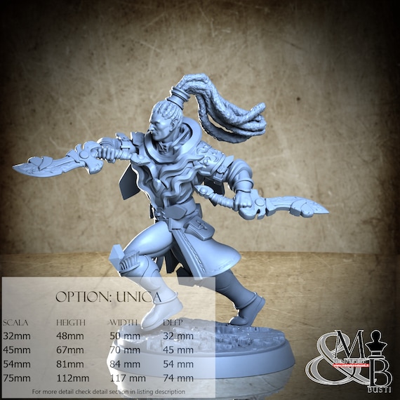 Dylan, Methuselans, by Clay Cyanide Miniatures, miniature to assemble and paint, resin