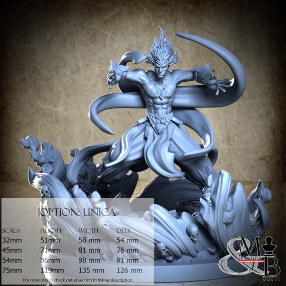 Vayu, Kingdom of Persia, by Clay Cyanide Miniature, miniature to assemble and paint, resin