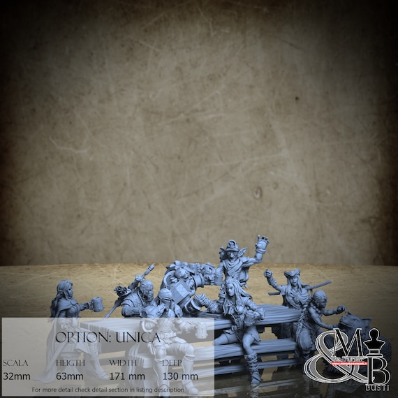 Heroes Night Out, M10, by Ronin Art Workshop, miniature to assemble and paint, resin