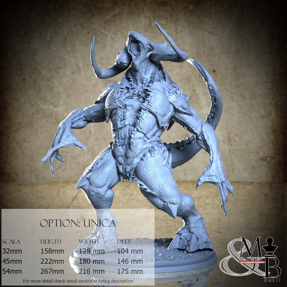 Bulgu, Ethiopian Mythos, by Clay Cyanide Miniature, miniature to assemble and paint, resin