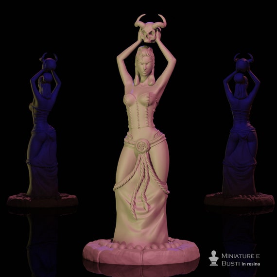 Livana, gothic, resin statue to assemble and paint, Bella Nacht