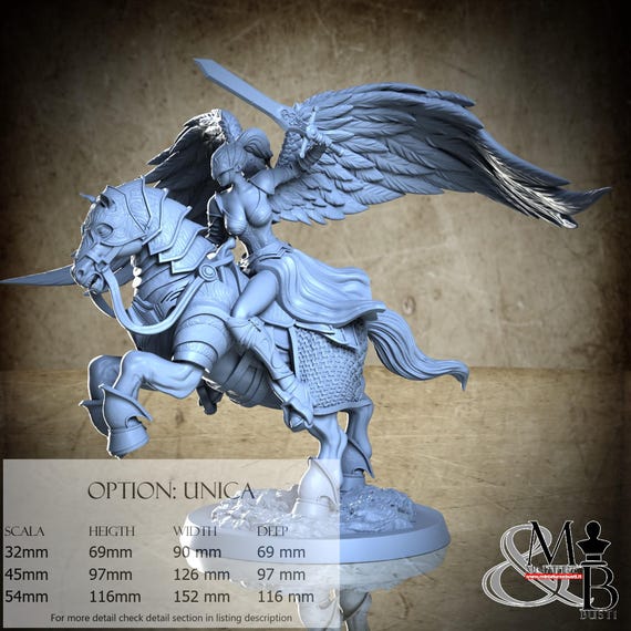 First, Maidens of Valkyria, by Clay Cyanide Miniatures, miniature to assemble and paint, resin