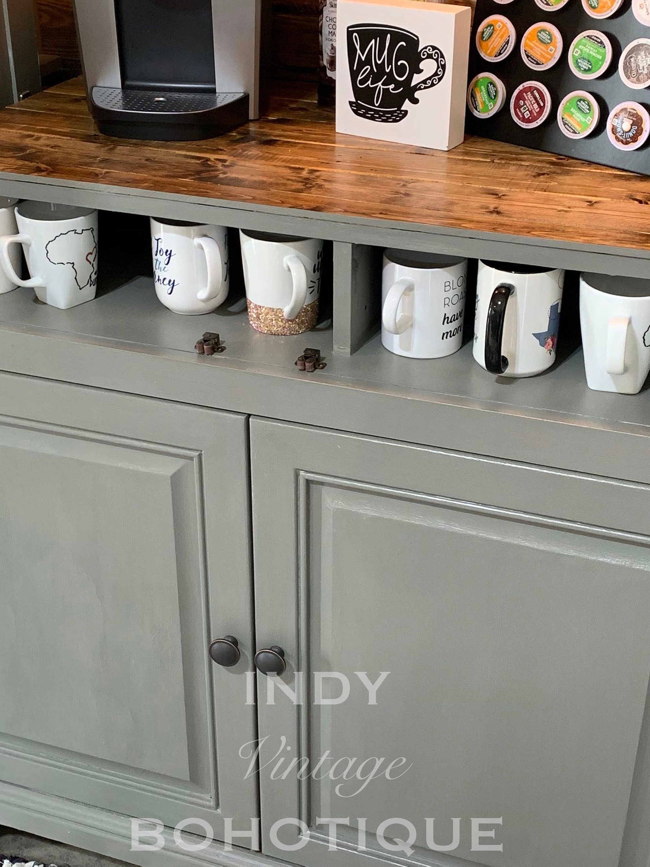 DIY Coffee Bar Cabinet - Kitchen Renovation – The Inspired Workshop