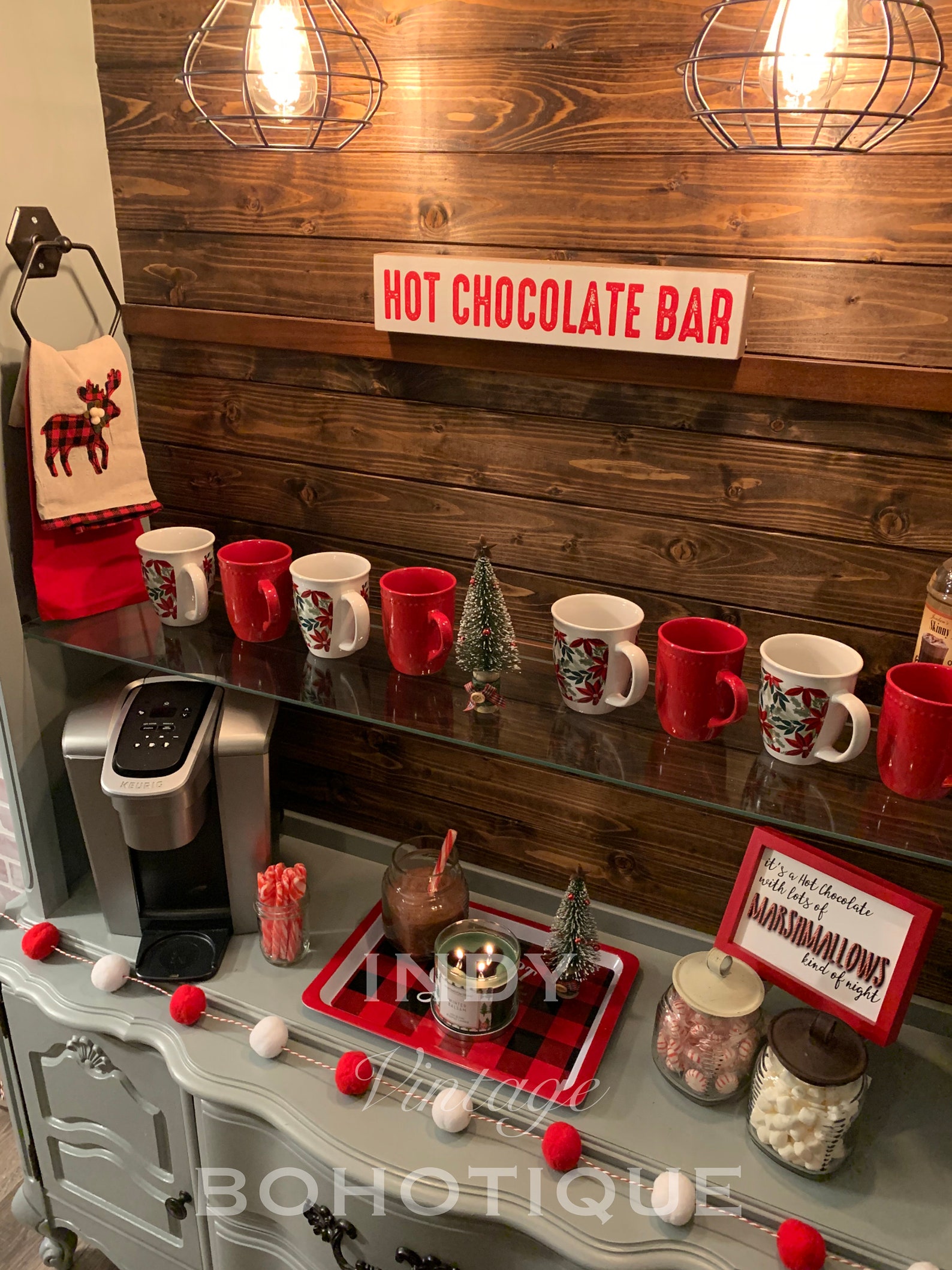 SOLD Gray Farmhouse Coffee Bar China Beverage Etsy Canada