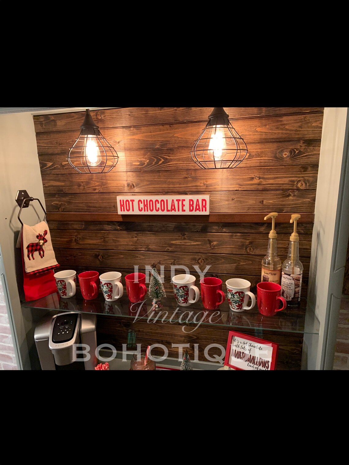 SOLD Gray Farmhouse Coffee Bar China Beverage Etsy Canada