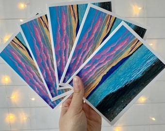 Alaskan Landscape Notecard Set: The Sleeping Lady, Blank Greeting Cards