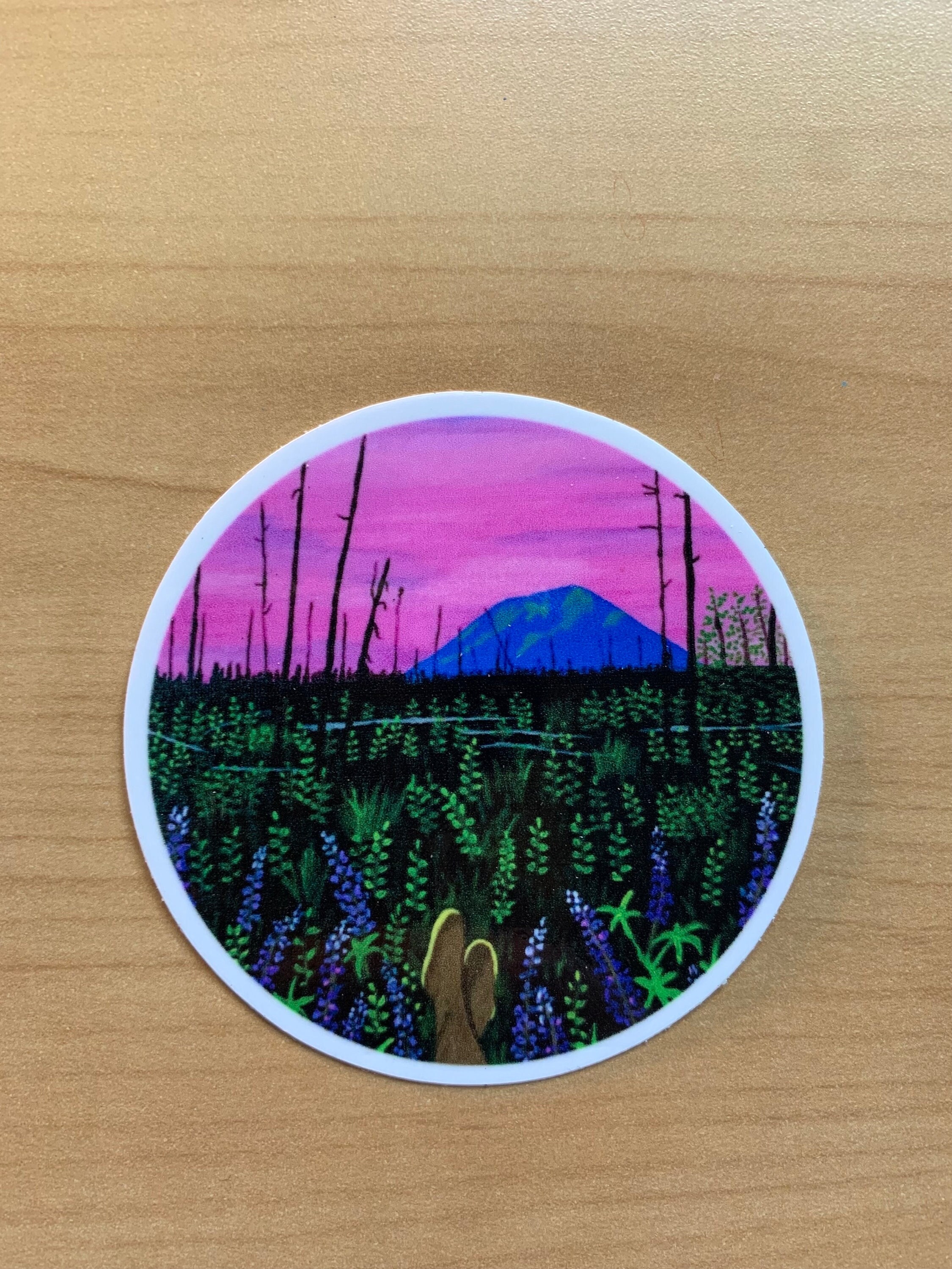 Lupin Boots Alaskan Sticker - Etsy