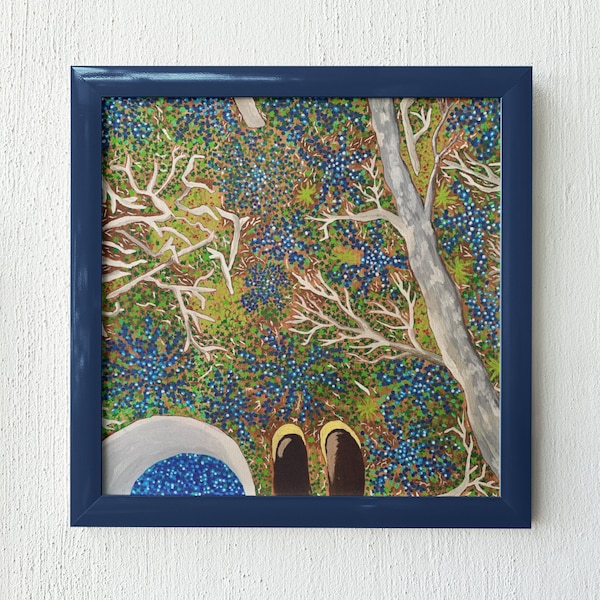 Alaskan Blueberry Picking- Fine Art Print