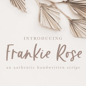 FONT script handwritten cursive hand lettered font, modern script, hand lettering font, wedding font, glowforge laser Frankie Rose