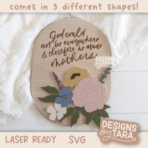 SVG laser bloemen moederdag kinderdagverblijf teken enkele regel - moeder laser glowforge bloemenbestand lasergesneden bloemen, laserklare bloemen