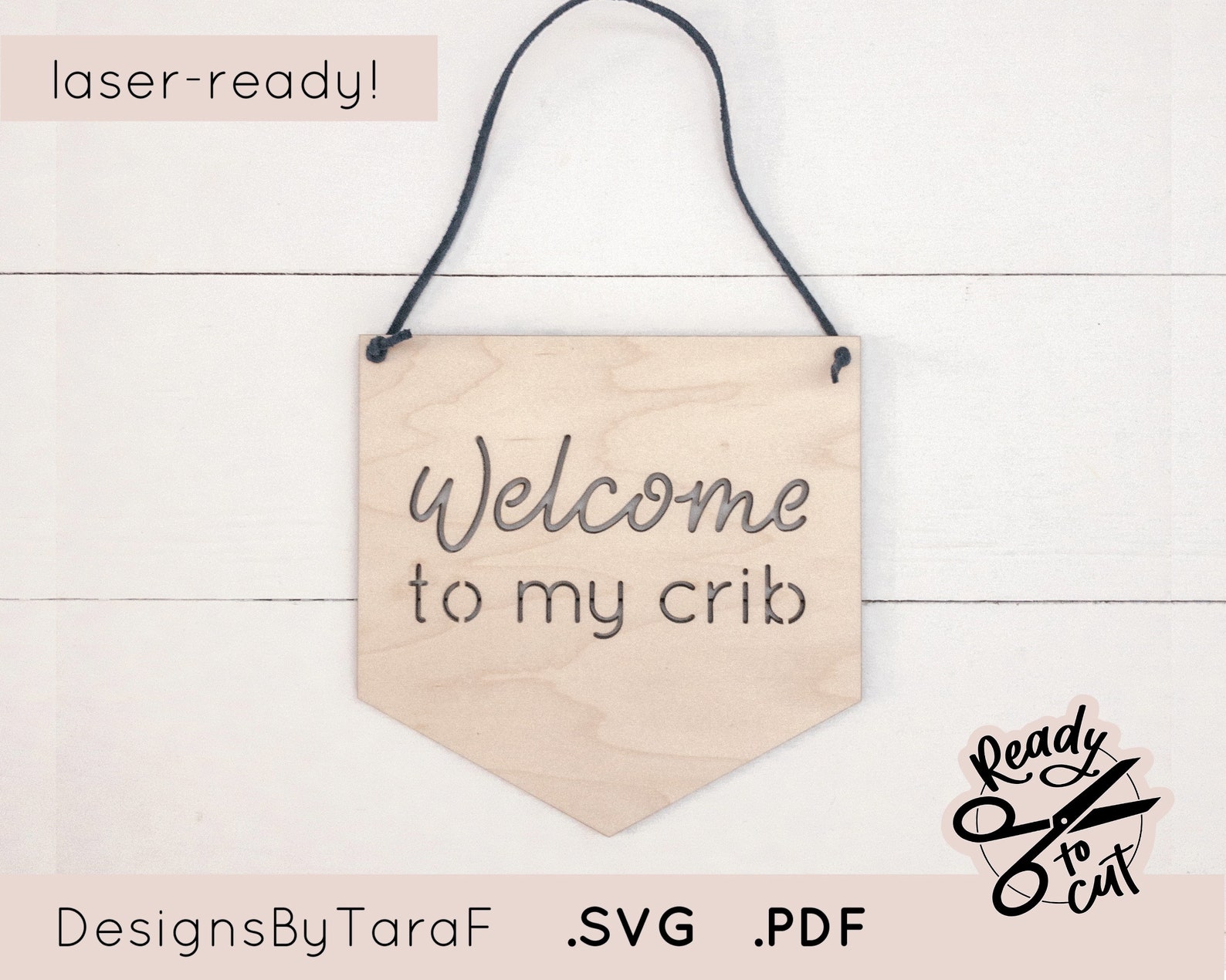to My Crib SVG Nursery Sign Baby Room Etsy