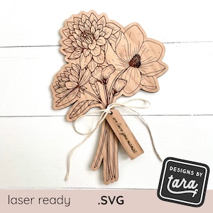 SVG mothers day sketched floral flowers sign mom file, glowforge file, laser cut files, glowforge svg, laser file, svg file