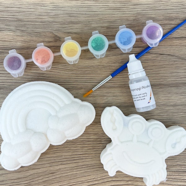 Paint Your Own Bath Bomb Kit