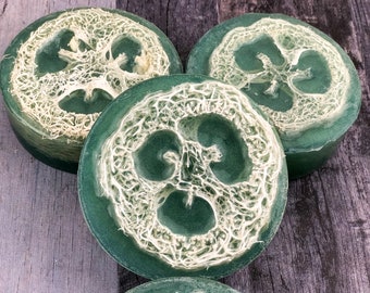 Cactus Blossom Loofah Soap, Scrub Soap