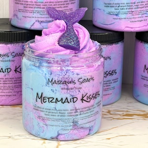 Whipped Soap, Mermaid Kisses Whipped Hand and Body Soap