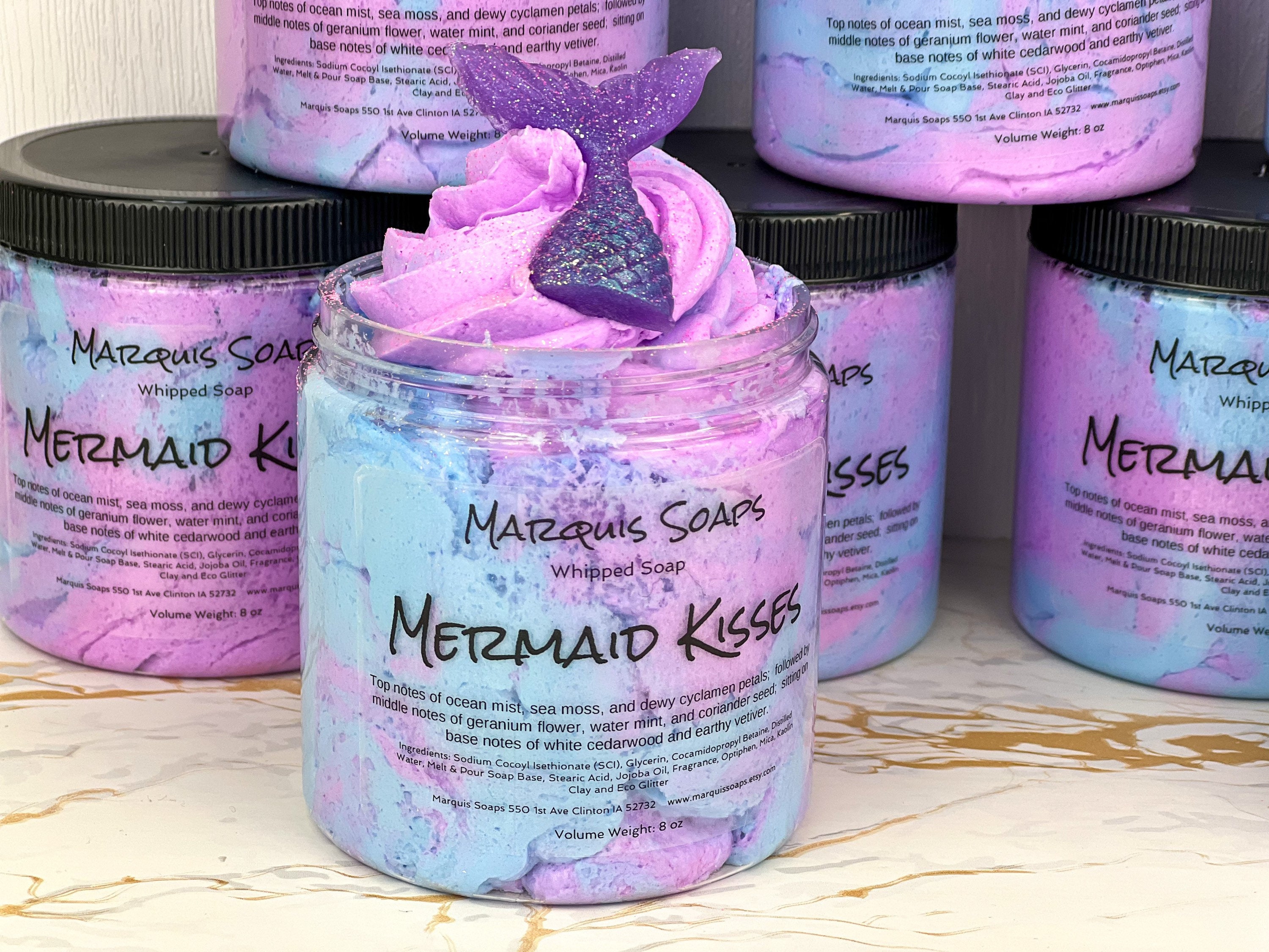 Fancy Sea Mermaid Melt & Pour Soap Recipe - DIY Beauty Base