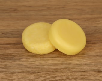 Lemongrass and Kiwi Solid Shampoo and Conditioner Bar Set Syndet Shampoo Conditioner Zero Waste Shampoo