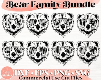 Download Mama Baby Bear Svg Etsy Au