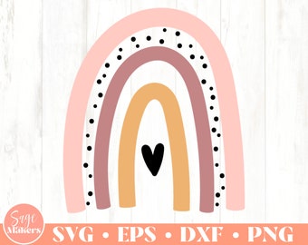 Rainbow Svg Etsy