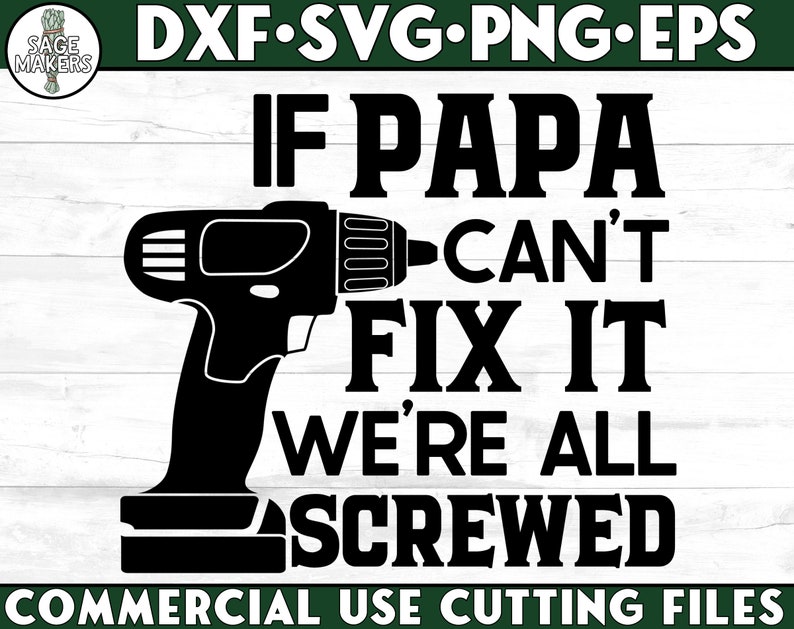Download Fathers Day SVG Design Papa Svg Files For Cricut Grandpa | Etsy