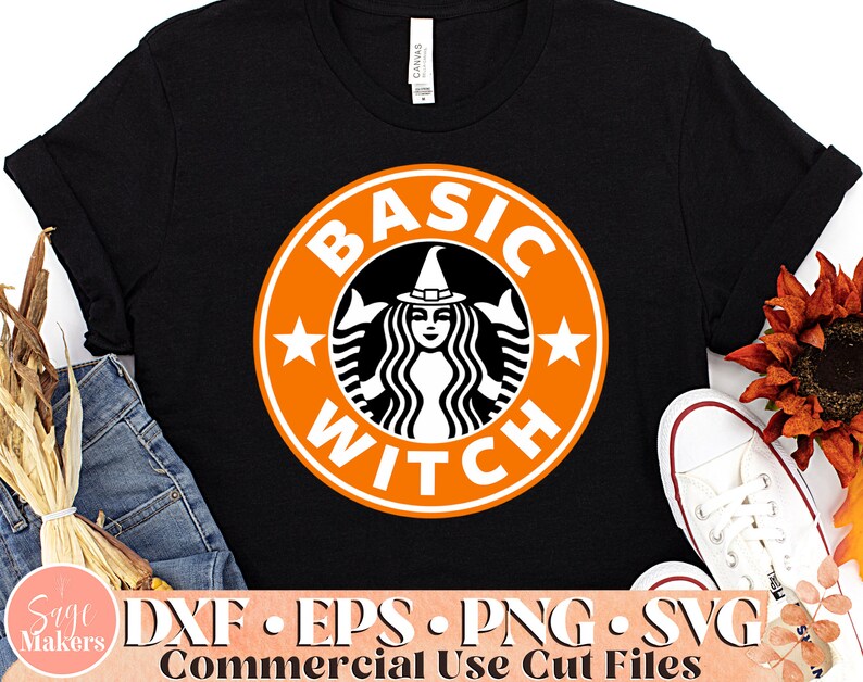 Download Basic Witch Starbucks SVG Design Halloween Svg Files For ...