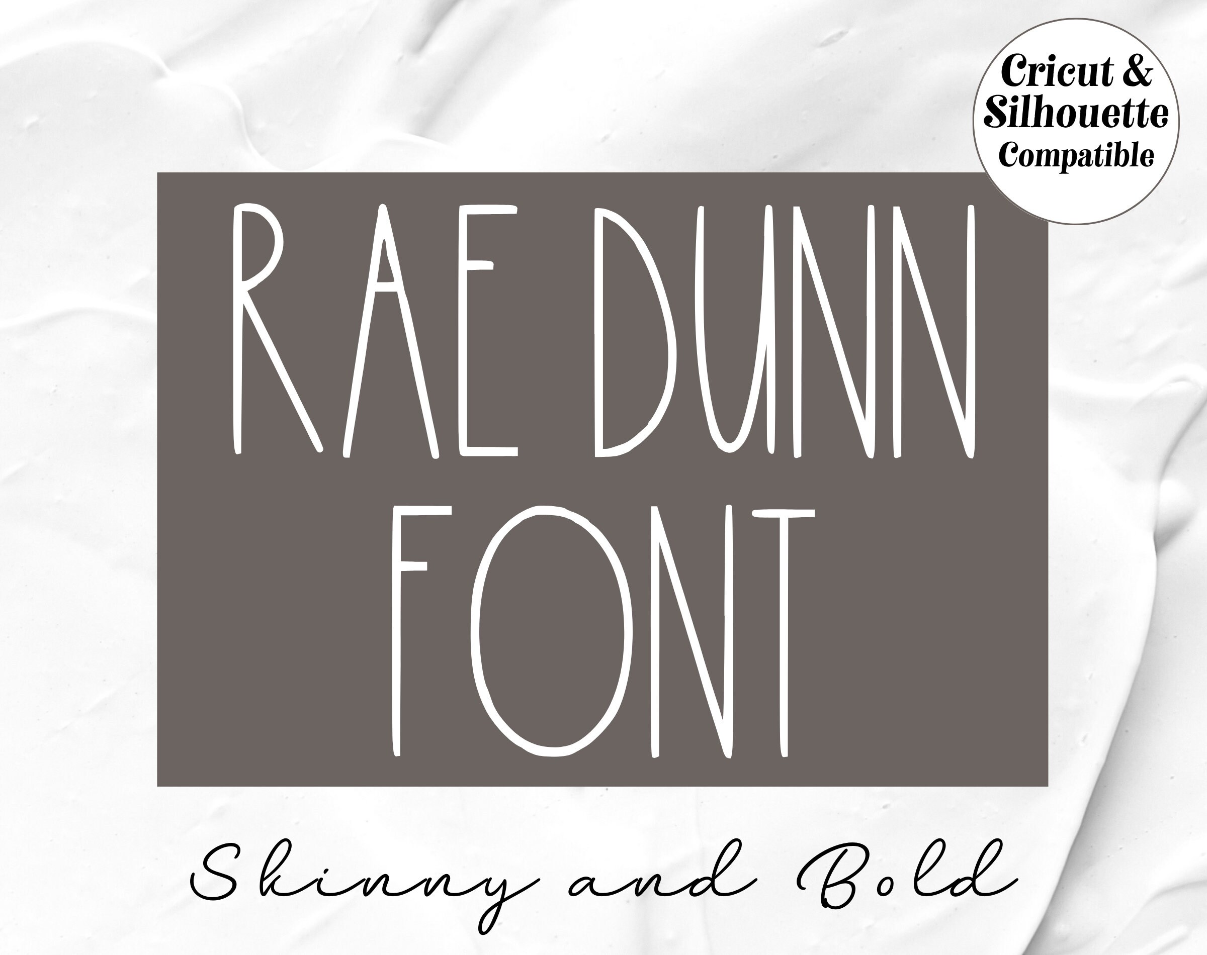 Rae Dunn Font Rae Dunn SVG Rae Dunn Font SVG Cricut Font