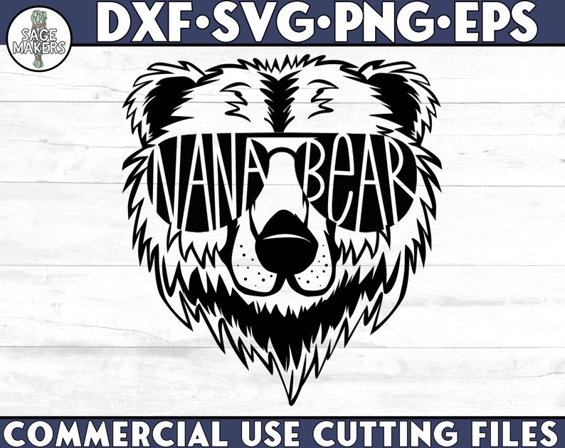 Download Nana SVG Design Nana Bear Svg Files For Cricut Grandma Svg ...