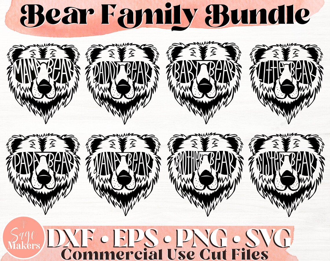 Free Free Papa Bear Sunglasses Svg 917 SVG PNG EPS DXF File