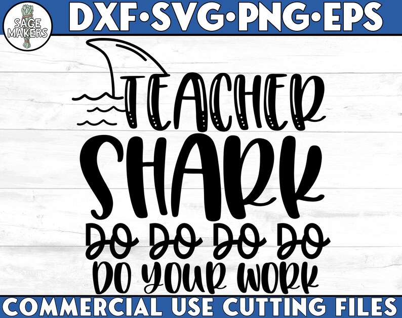Teacher Shark Svg Teacher Svg Teacher Appreciation Svg | Etsy