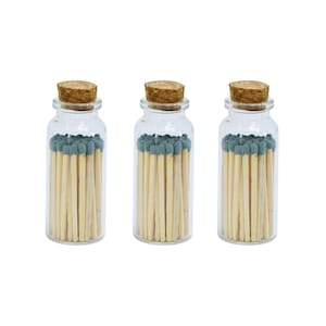 2&quot; palitos de fósforo em jarra - perfeitos para presentes, porta-fósforos, fósforos de casamento, fundo de acendedor de fósforos - verde escuro