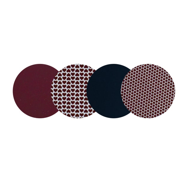 Easy Stick Match Striker Stickers - Self Adhesive - Durable and Versatile - Circles - Match Strike Paper