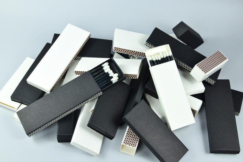 3 Zoll lange Streichhölzer, Streichholzschachteln, für, Hochzeit, kleines Geschenk, bunt, Streichholzschachtel Bild 5