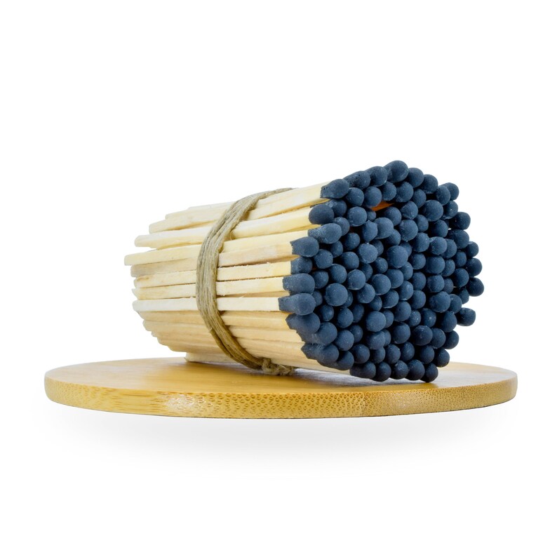 3 Inch Black Long Wooden Matchsticks for Home Decor Etsy