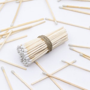 4 Inch Long Wooden Matchsticks for Home Decor Wedding Favors Crafts Matchbox Refill Safety Matches Bulk Wholesale Loose image 6