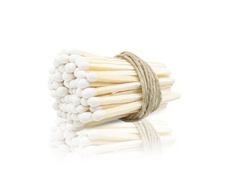 2” Long Matches - Matchbox Refill , Wedding Matches - Wholesale Bulk Matches - White
