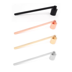 Aço inoxidável, apagador de pavio de vela, apagador de vela, apagador de pavio para, cuidados com velas