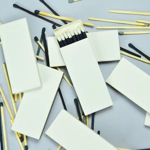 3 Zoll lange Streichhölzer, Streichholzschachteln, für, Hochzeit, kleines Geschenk, bunt, Streichholzschachtel Bild 6