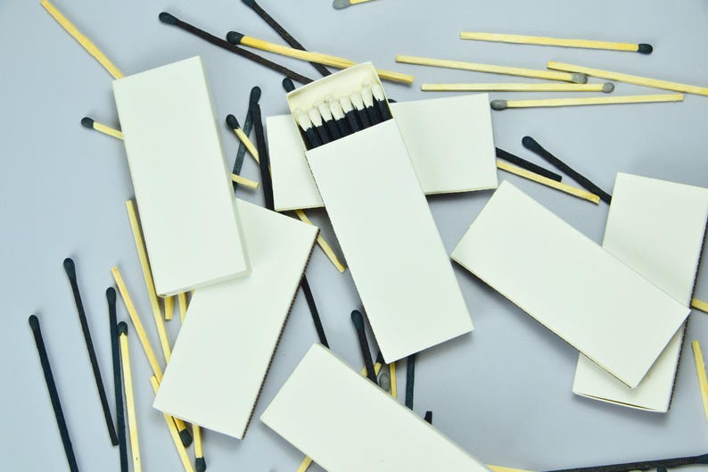 3 Zoll lange Streichhölzer, Streichholzschachteln, für, Hochzeit, kleines Geschenk, bunt, Streichholzschachtel Bild 6