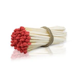 4" lange lucifers - luciferdoosjesvulling, bruiloftlucifers - groothandel bulklucifers - rood