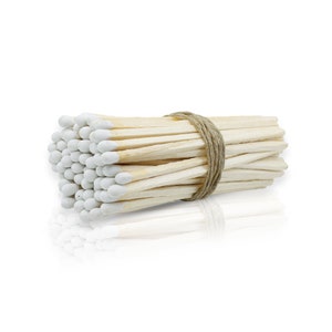 4” Long Matches - Matchbox Refill , Wedding Matches - Wholesale Bulk Matches - White