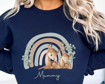 Cute Mummy Sweatshirt. Personalised Sweatshirt for Mum. Custom Mummy Jumper, gift for her,  Personalized Sweatshirt. Mothers day gift. MC