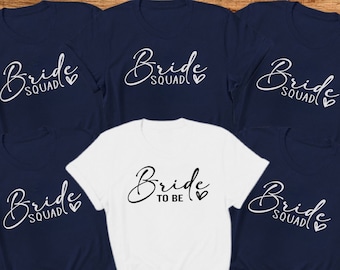 Camisetas personalizadas para la novia: camisetas para despedidas de soltera y despedidas de soltera