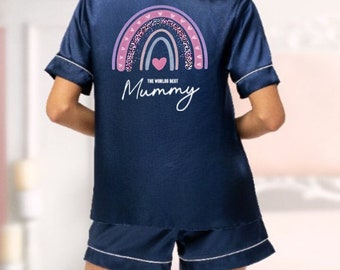 Mothers day Pyjamas. Personalised Pyjamas for her. Mothers day gift. Personalised pjs. Mummy PJs, Mama pyjamas for mothers day.