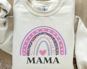 Custom Mama Sweatshirt. Personalised sweatshirt for Mum. Mummy Jumper, gift for her, Mothers day gift. Personalized Sweatshirt. MC