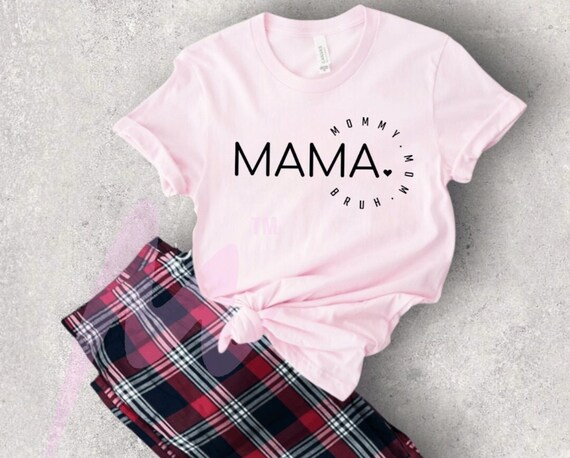 Personalised Mama Pyjamas. Mama Mum Bruh Pyjamas. Mama Pjs Mothers Day Gift. Mum Gift. Pajamas Mum Pjs. Bespoke Pj s. Checked Pyjamas Etsy